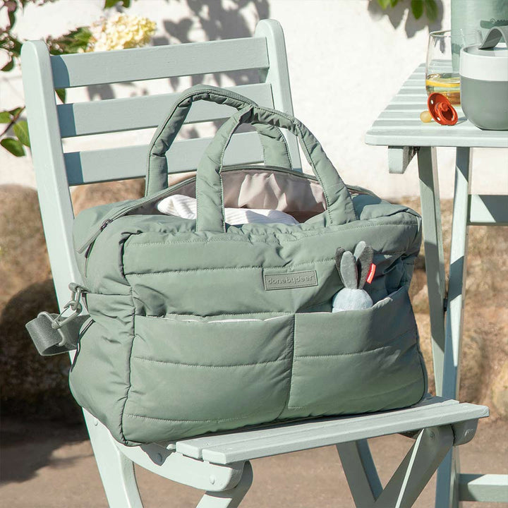 Done by Deer Quilted Changing Bag - Green-Changing Bags-Green- | Natural Baby Shower