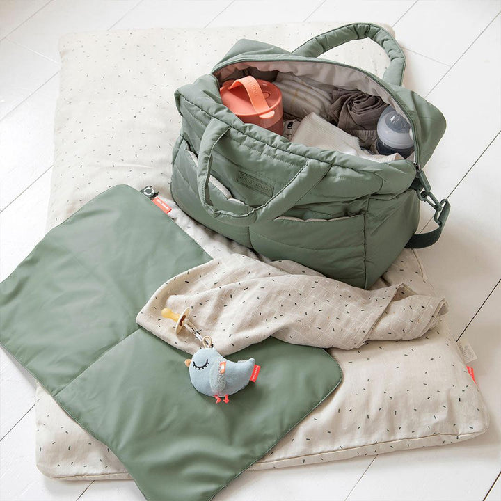 Done by Deer Quilted Changing Bag - Green-Changing Bags-Green- | Natural Baby Shower