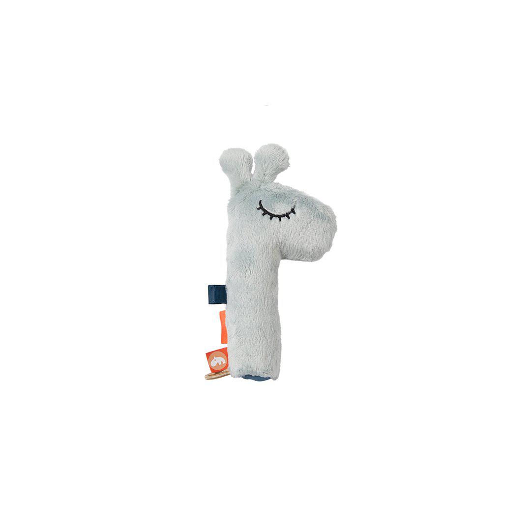 Done by Deer Squeaker Rattle - Raffi - Blue-Rattles- | Natural Baby Shower