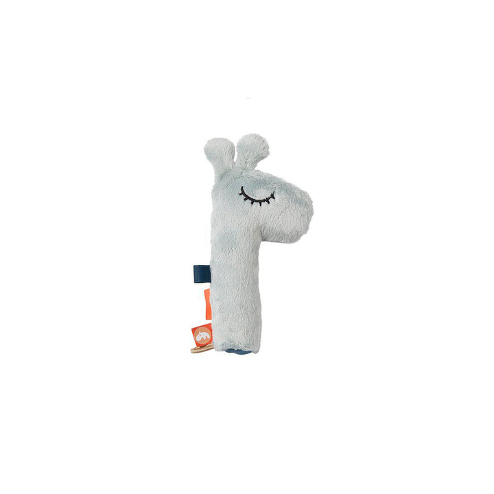 Done by Deer Squeaker Rattle - Raffi - Blue-Rattles- | Natural Baby Shower