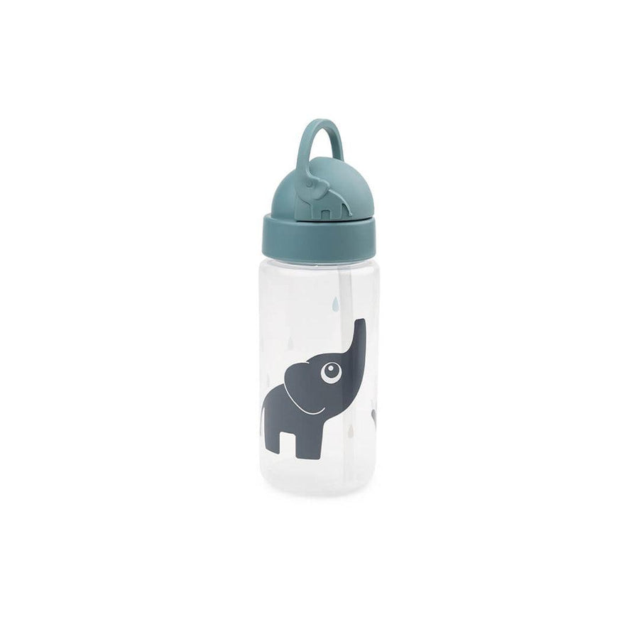 Done by Deer Straw Bottle - Elphee - Blue-Drinking Bottles- | Natural Baby Shower