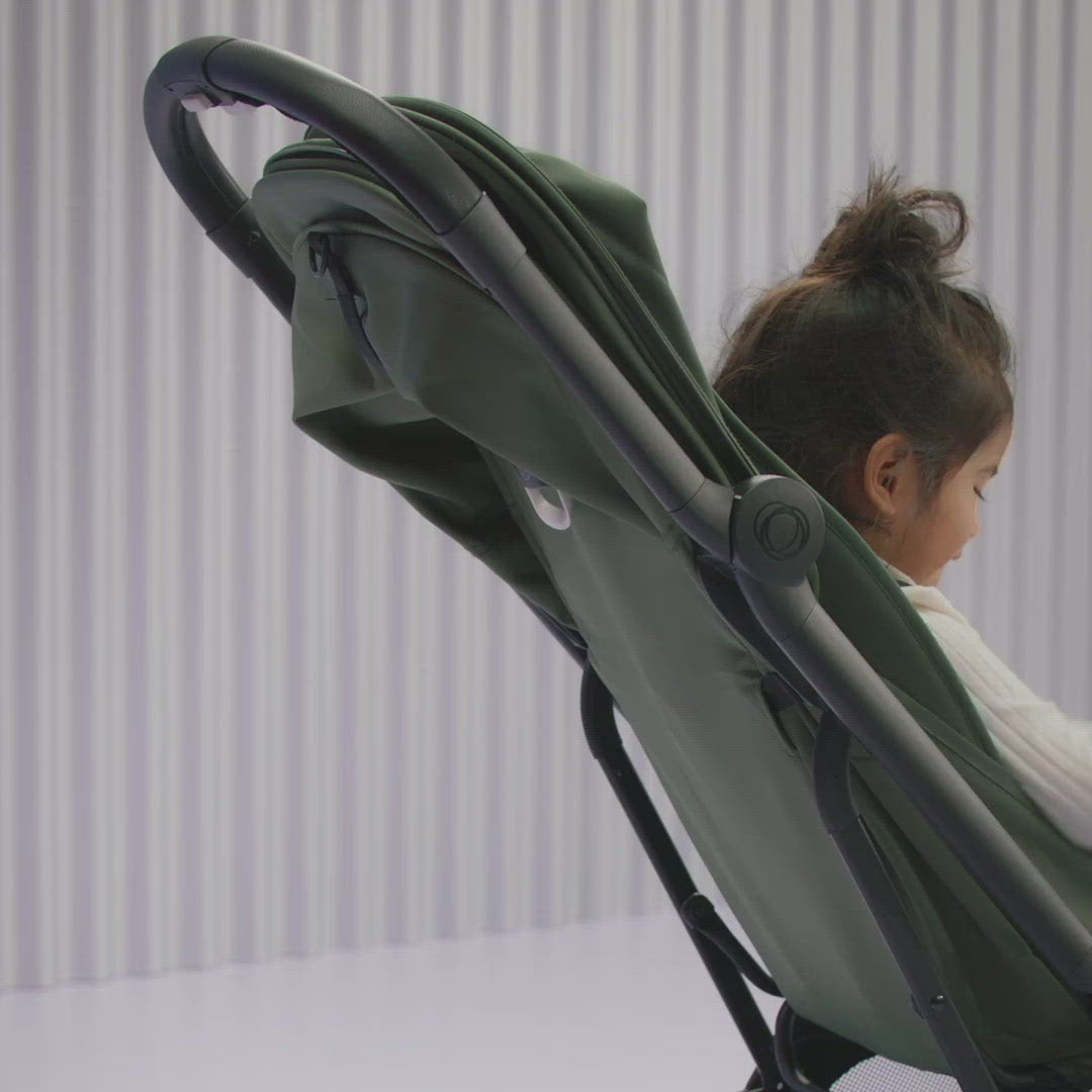 Bugaboo Butterfly Travel Pushchair - Black/Forest Green