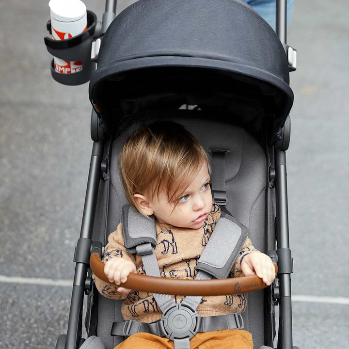 Ergobaby Metro+ Deluxe Compact Stroller - London Grey-Strollers-London Grey- | Natural Baby Shower