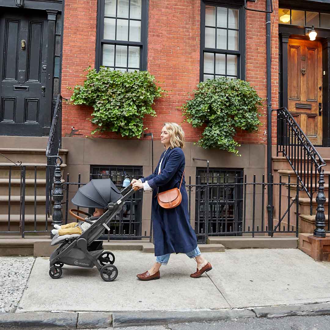 Ergobaby Metro+ Deluxe Compact Stroller - Empire State Green-Strollers-Empire State Green- | Natural Baby Shower