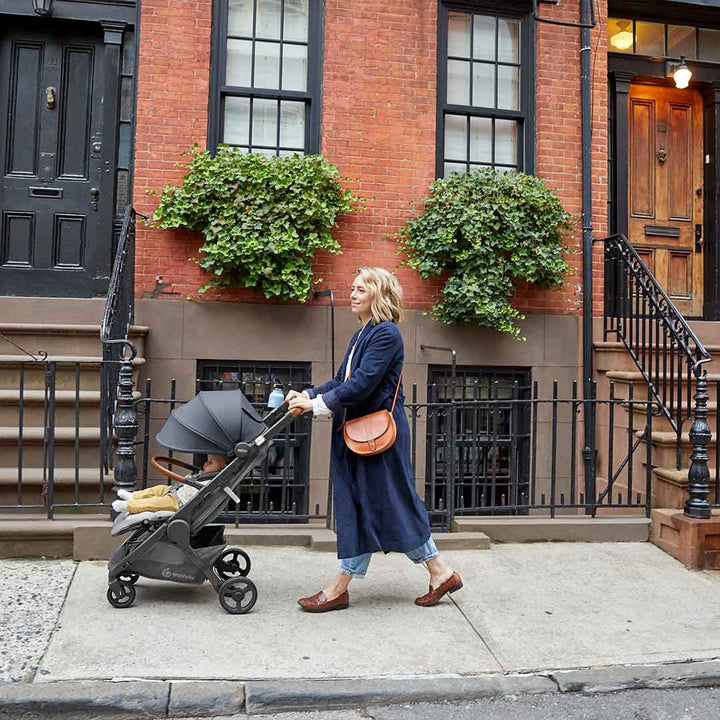 Ergobaby Metro+ Deluxe Compact Stroller - Empire State Green-Strollers-Empire State Green- | Natural Baby Shower