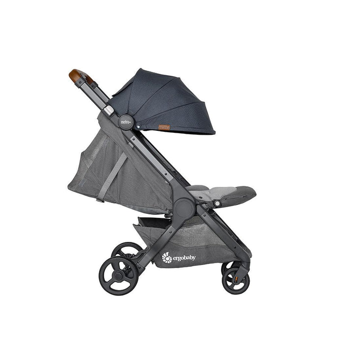 Ergobaby Metro+ Deluxe Compact Stroller - London Grey-Strollers-London Grey- | Natural Baby Shower