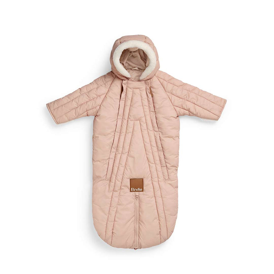 Elodie Details Baby Overall Pramsuit - Blushing Pink-Pramsuits-Blushing Pink-0-6m | Natural Baby Shower