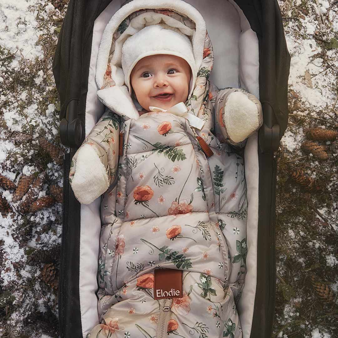 Elodie Details Baby Overall Pramsuit Meadow Blossom Coats