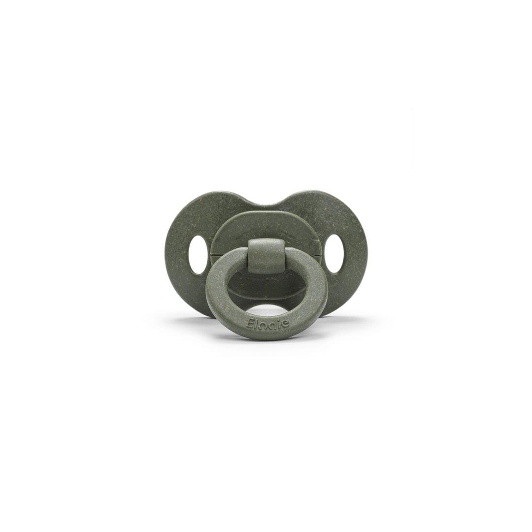 Elodie Details Bamboo Pacifier - Round - Rebel Green-Pacifiers- | Natural Baby Shower