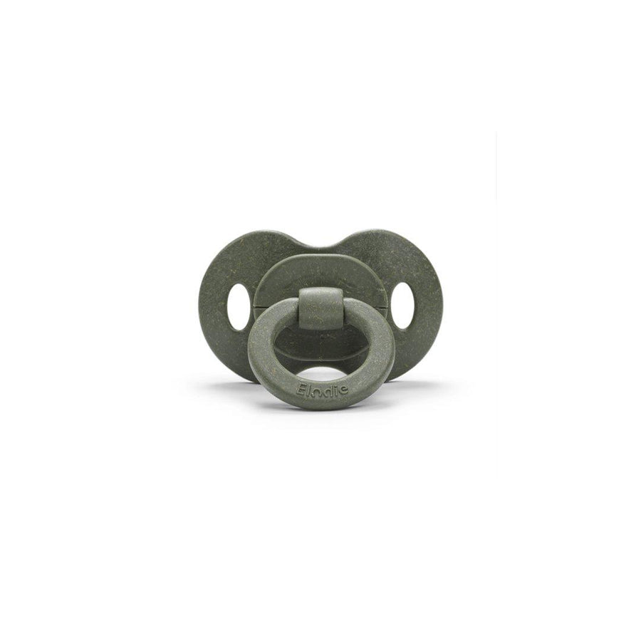 Elodie Details Bamboo Pacifier - Round - Rebel Green-Pacifiers- | Natural Baby Shower
