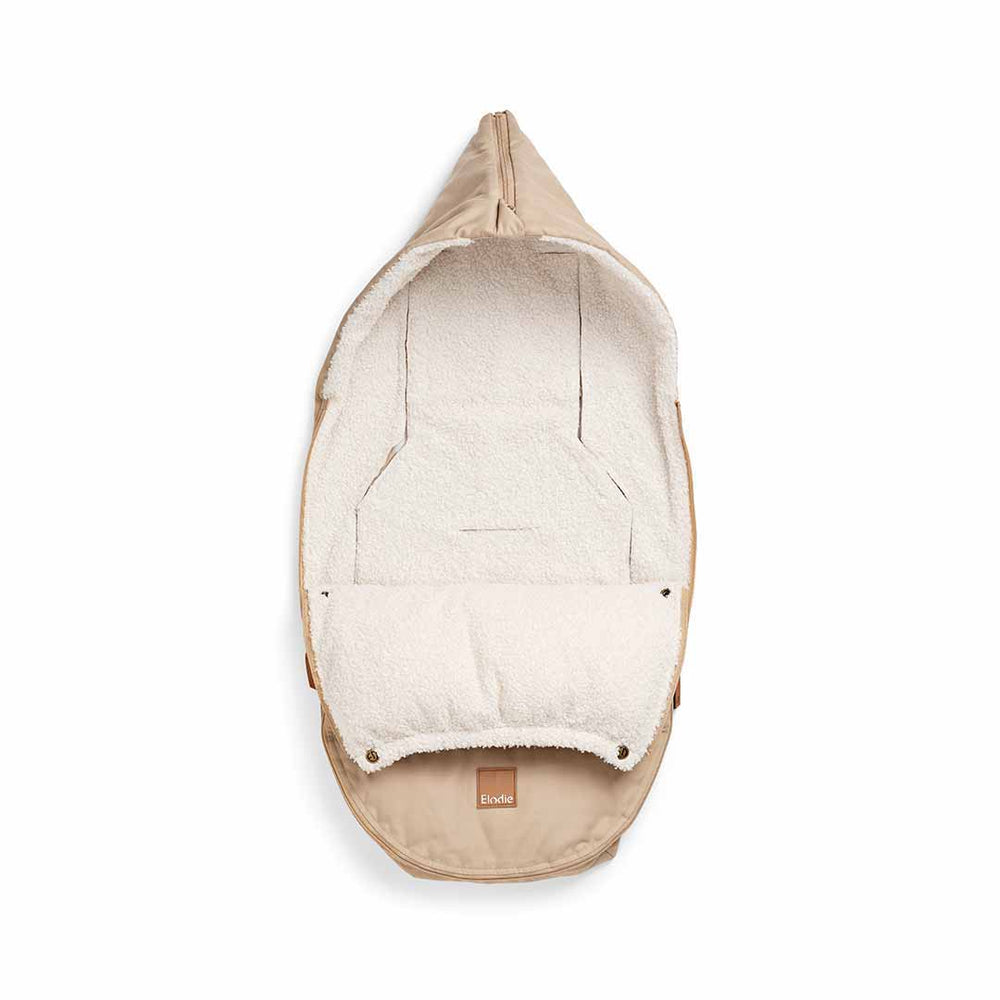 Elodie Details Car Seat Footmuff - Pure Khaki-Car Seat Footmuffs- | Natural Baby Shower