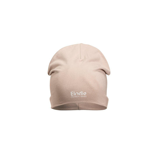 Outlet - Elodie Details LOGO Beanie - Powder Pink-Hats-Powder Pink-0-6m | Natural Baby Shower