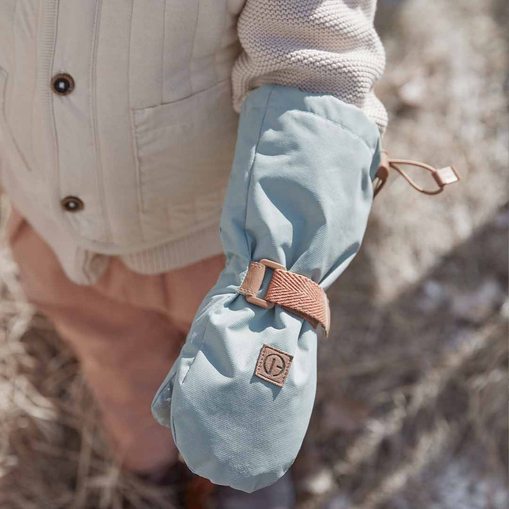 Elodie Details Mittens - Pebble Green-Gloves + Mittens-Pebble Green-0-12m | Natural Baby Shower