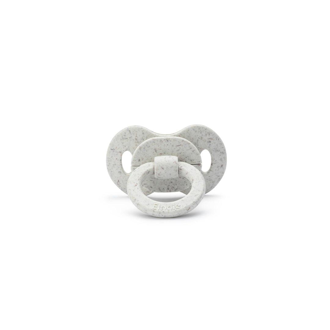 Elodie Details Newborn Bamboo Pacifier - Round - Vanilla White-Pacifiers- | Natural Baby Shower