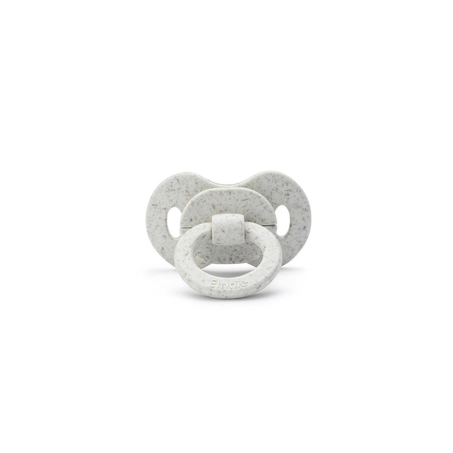 Elodie Details Newborn Bamboo Pacifier - Round - Vanilla White-Pacifiers- | Natural Baby Shower