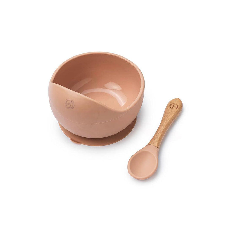 Elodie Details Silicone Bowl - Blushing Pink-Bowls- | Natural Baby Shower