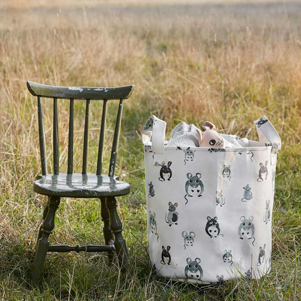 Elodie Details StoreMyStuff Basket - Forest Mouse-Storage-Forest Mouse- | Natural Baby Shower