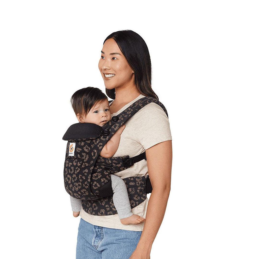 Ergobaby Omni Dream Baby Carrier - Black Leopard-Baby Carriers-Black Leopard- | Natural Baby Shower