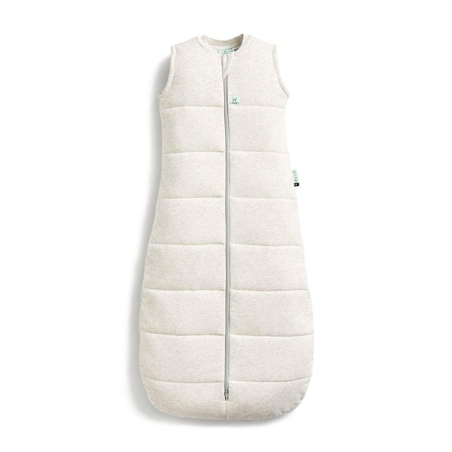 ergoPouch Jersey Sleeping Bag - Grey Marle - TOG 2.5-Sleeping Bags-Grey Marle-3-12m | Natural Baby Shower