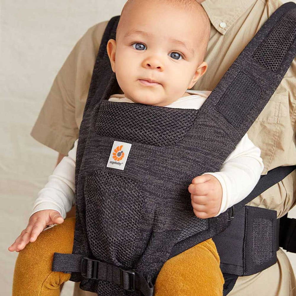 Ergobaby Aerloom Baby Carrier - Charcoal-Baby Carriers- | Natural Baby Shower