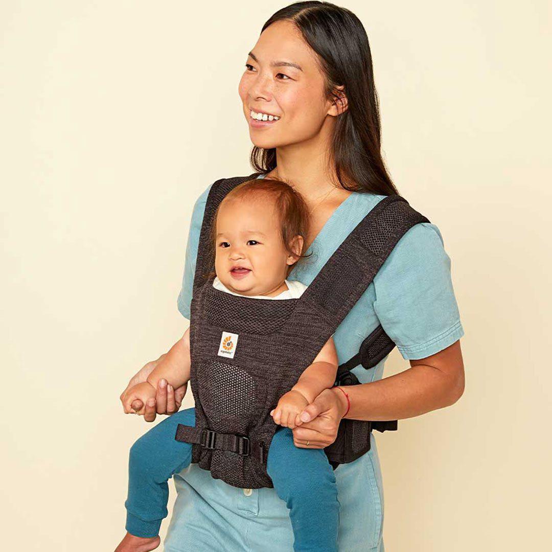 Ergobaby Aerloom Baby Carrier - Charcoal-Baby Carriers- | Natural Baby Shower