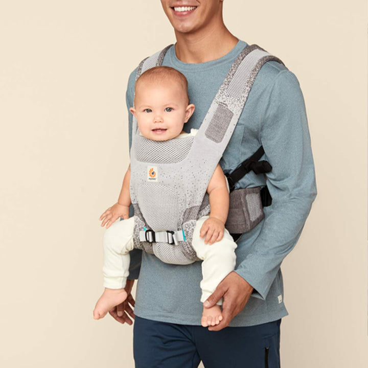 Ergobaby Aerloom Baby Carrier - Slate Grey-Baby Carriers- | Natural Baby Shower