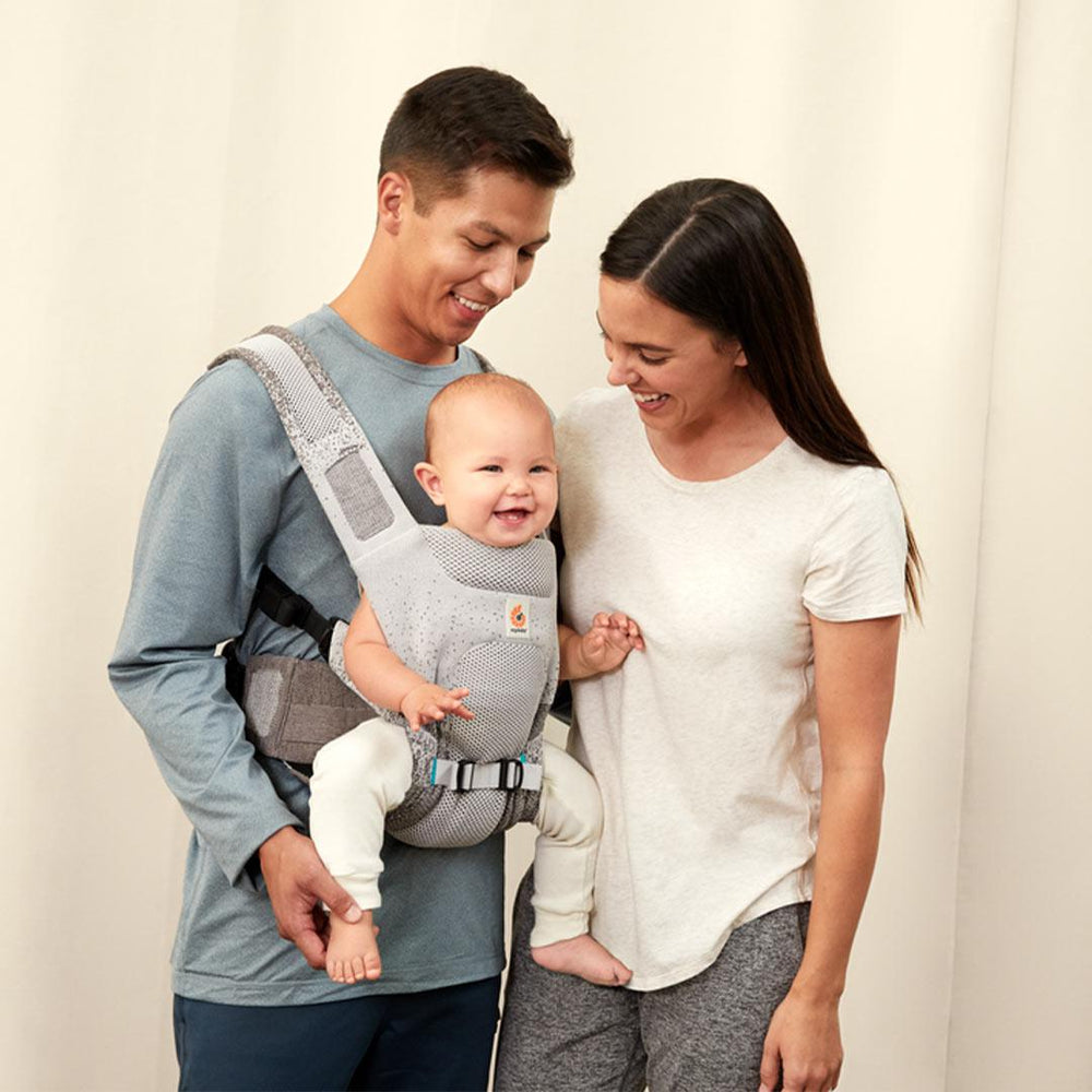 Ergobaby Aerloom Baby Carrier - Slate Grey-Baby Carriers- | Natural Baby Shower