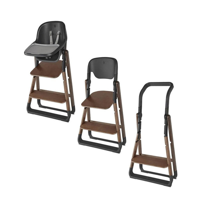 Ergobaby Evolve 2-in-1 Highchair - Dark Wood-Highchairs-Dark Wood- | Natural Baby Shower