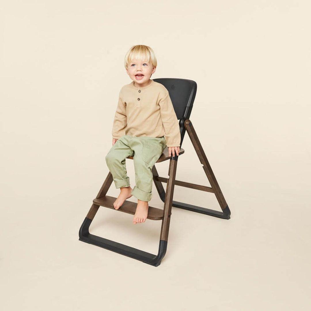 Ergobaby Evolve High Chair - Dark Wood-Highchairs-Dark Wood- | Natural Baby Shower