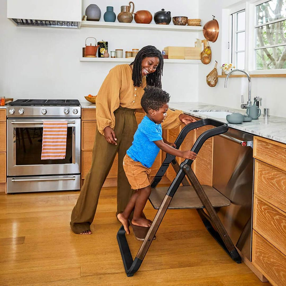 Ergobaby Kitchen Helper - Dark Wood-Highchair Accessories-Dark Wood- | Natural Baby Shower