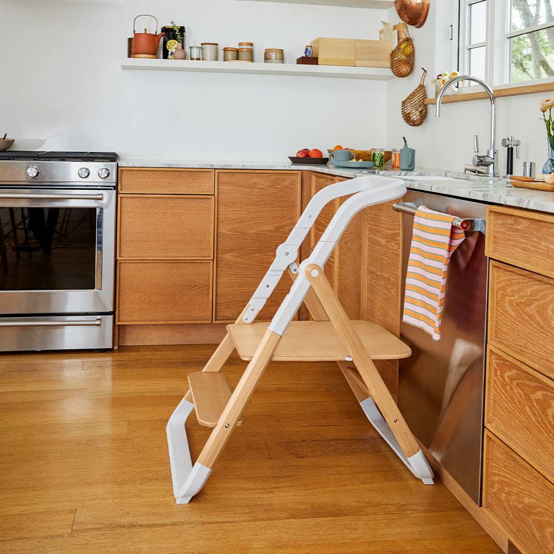Ergobaby Kitchen Helper - Natural / White-Highchair Accessories-Natural / White- | Natural Baby Shower