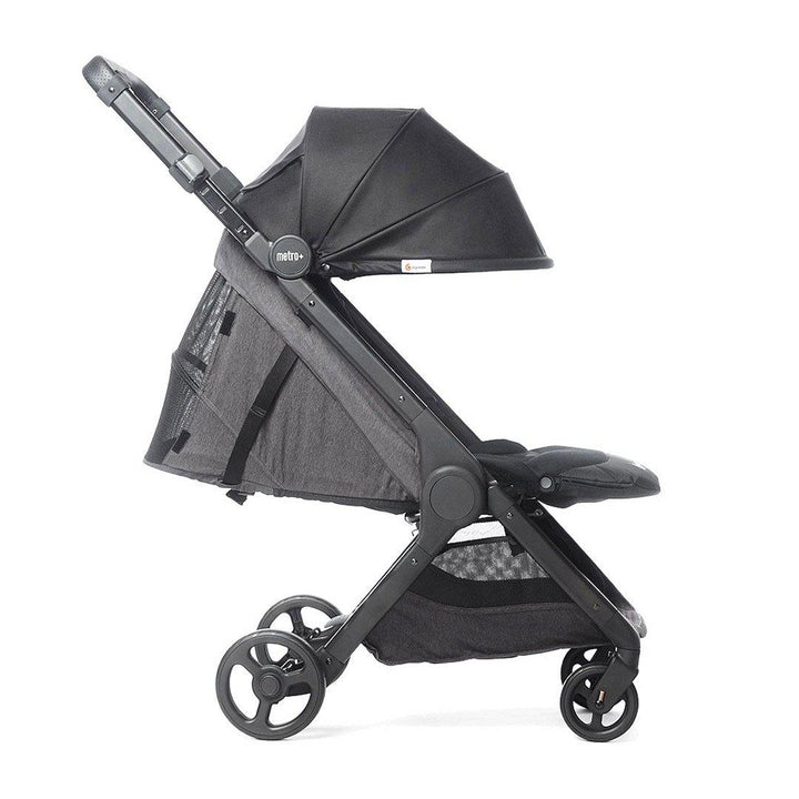 Ergobaby Metro+ Compact Stroller - Black-Strollers-Black-No Additional Sunshade | Natural Baby Shower