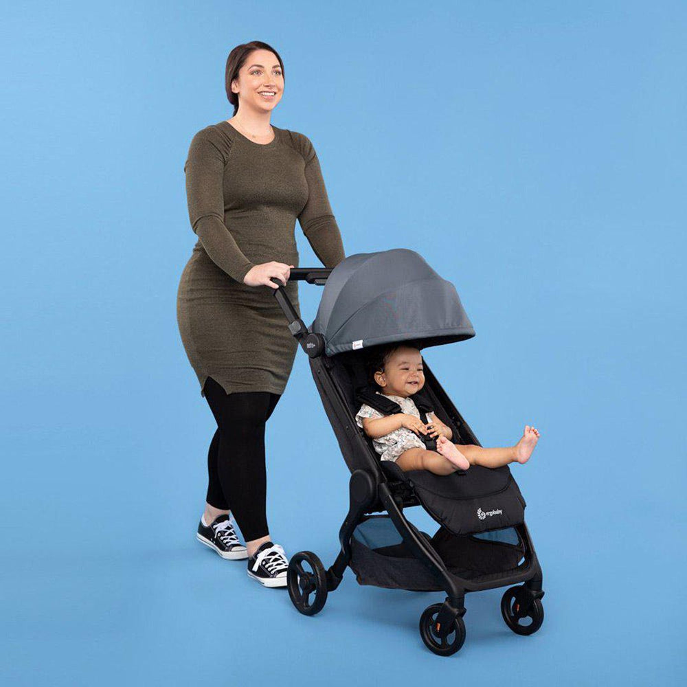 Ergobaby Metro+ Compact Stroller - Slate Grey-Strollers-Slate Grey- | Natural Baby Shower