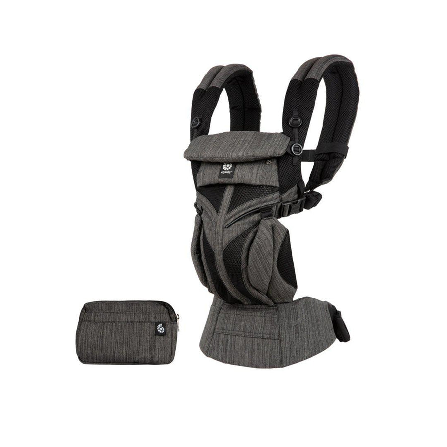 Ergobaby Omni 360 Cool Air Mesh Carrier - Black Tweed-Baby Carriers- | Natural Baby Shower