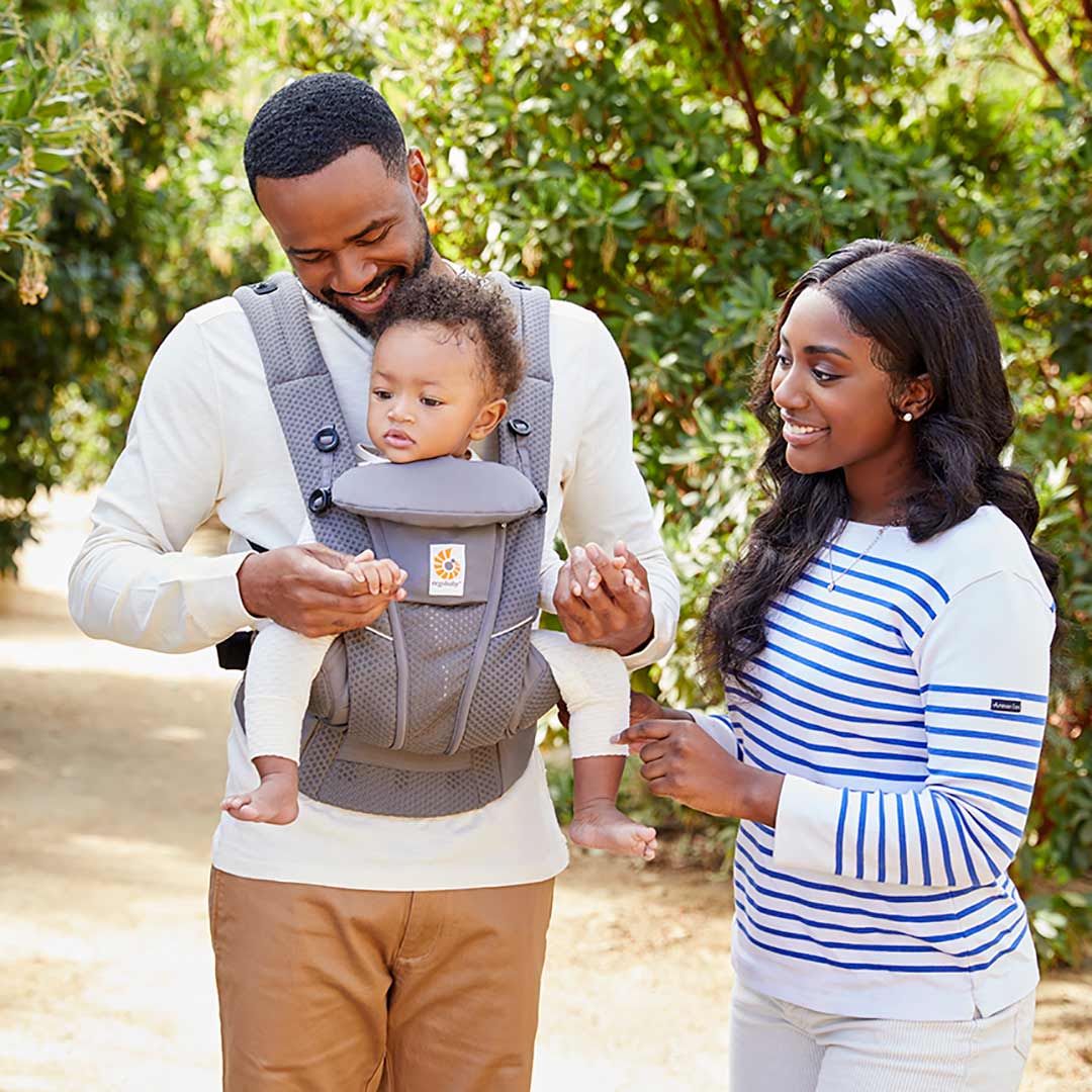 Ergobaby Omni Breeze Baby Carrier Graphite Grey