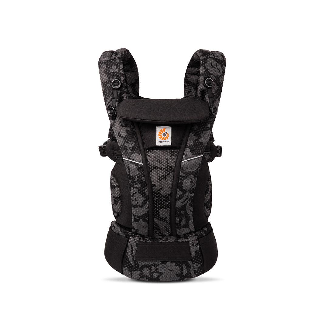 Ergobaby Omni Breeze Baby Carrier - Onyx Blooms-Baby Carriers-Onyx Blooms-Newborn to Toddler | Natural Baby Shower