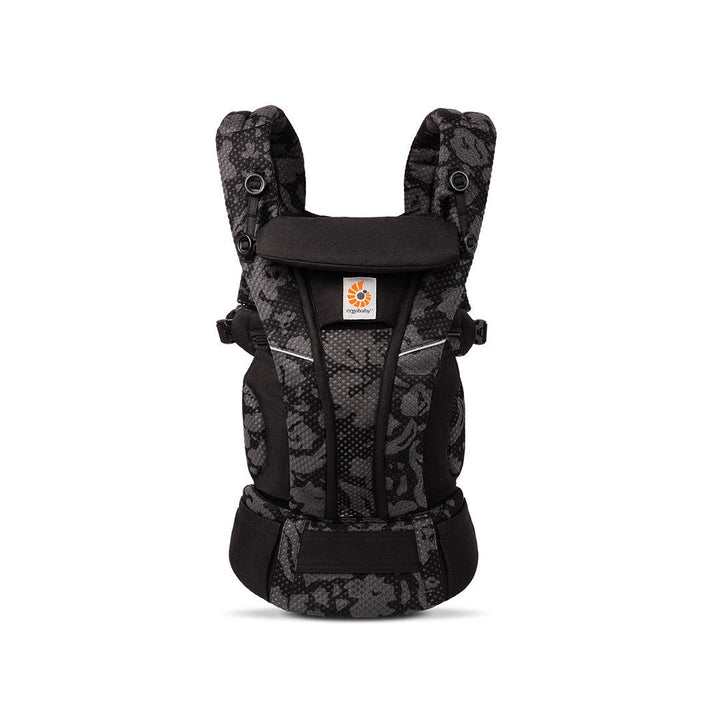 Ergobaby Omni Breeze Baby Carrier - Onyx Blooms-Baby Carriers-Onyx Blooms-Newborn to Toddler | Natural Baby Shower