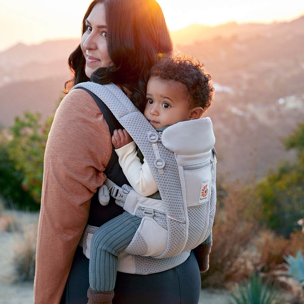 Ergobaby Omni Breeze Baby Carrier - Pearl Grey-Baby Carriers- | Natural Baby Shower