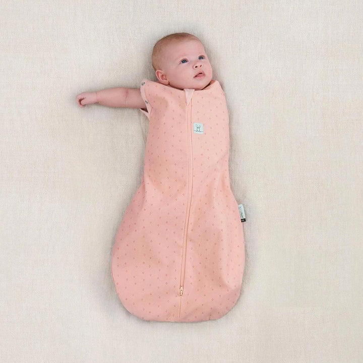 ergoPouch Organic Summer Cocoon Swaddle Sleeping Bag - Berries - 0.2 TOG-Sleepsack Swaddles-Berries-0-3m | Natural Baby Shower