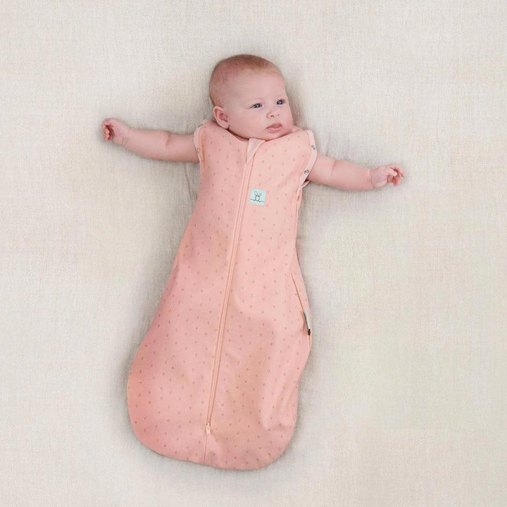 ergoPouch Organic Summer Cocoon Swaddle Sleeping Bag - Berries - 0.2 TOG-Sleepsack Swaddles-Berries-0-3m | Natural Baby Shower