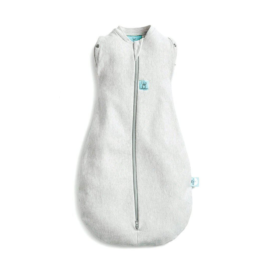ergoPouch Cocoon Swaddle Bag - Grey Marle - TOG 0.2-Swaddling Wraps-Grey Marle-0-3m | Natural Baby Shower