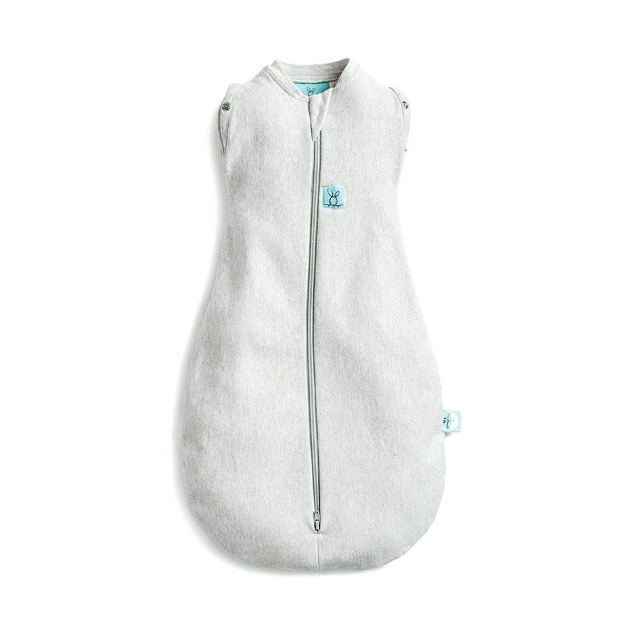 ergoPouch Cocoon Swaddle Bag - Grey Marle - TOG 1.0-Swaddling Wraps-Grey Marle-0-3m | Natural Baby Shower