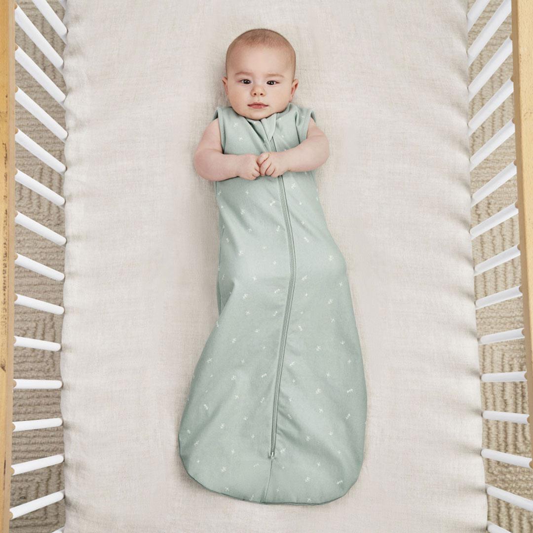 ergoPouch Jersey Sleeping Bag - Sage - TOG 1.0-Sleeping Bags-Sage-3-12m | Natural Baby Shower