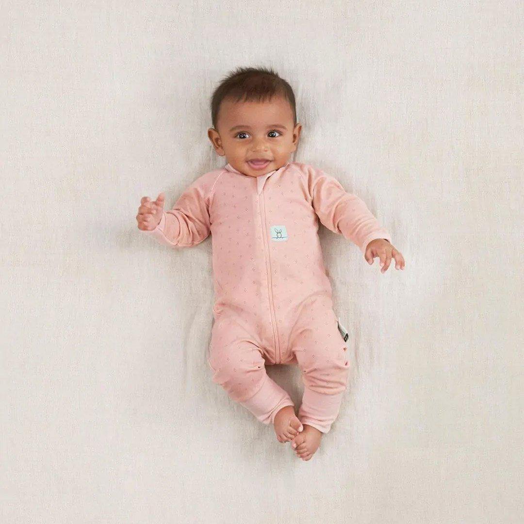 ergoPouch Long Sleeve Layer - Berries - TOG 0.2-Sleepsuits-Berries-0-3m | Natural Baby Shower