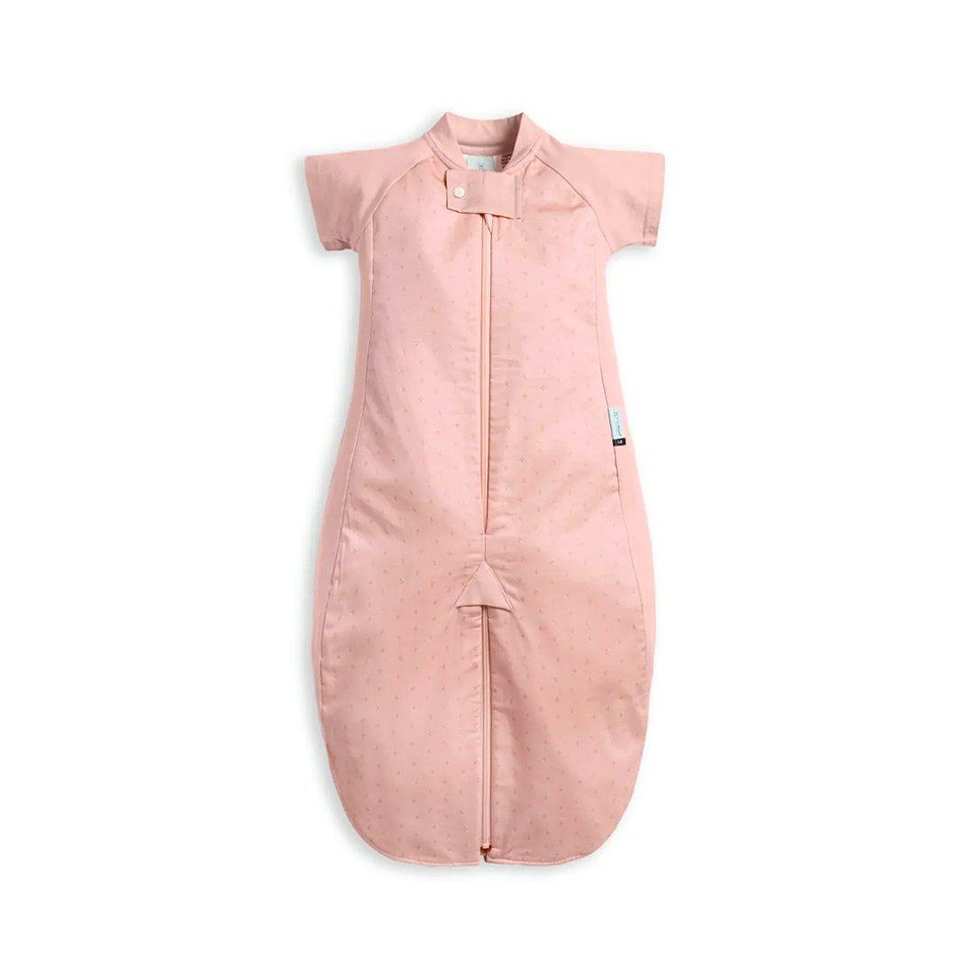 ergoPouch Organic All Year Short Sleeved 2 in 1 Sleeping Suit Bag - Berries - 1.0 TOG-Sleeping Bags-Berries-8-24m | Natural Baby Shower
