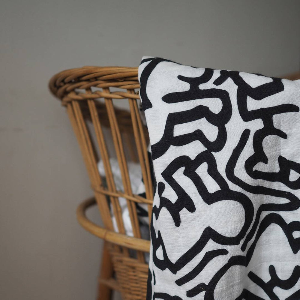 Etta Loves x Keith Haring XL Muslin - Baby-Muslin Wraps-Baby- | Natural Baby Shower