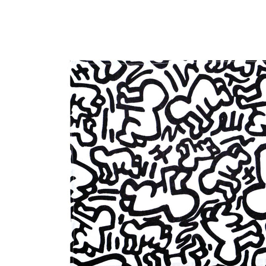 Etta Loves x Keith Haring XL Muslin - Baby-Muslin Wraps-Baby- | Natural Baby Shower