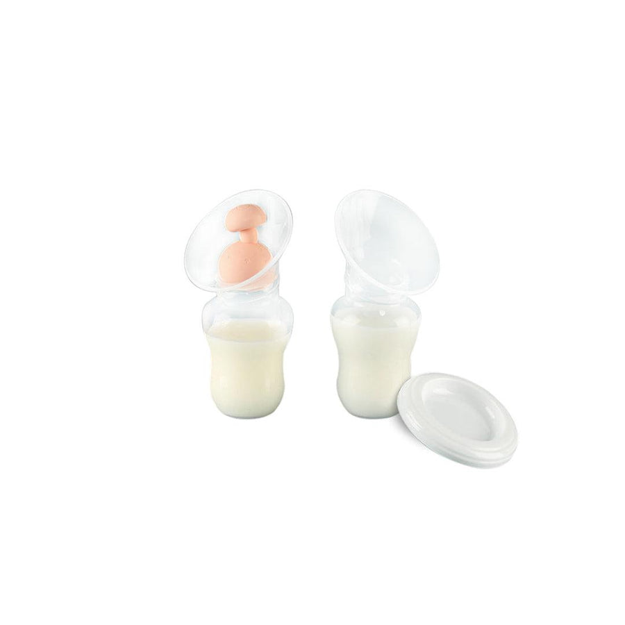 Fraupow Manual Breast Pump + Milk Collector-Breast Pumps- | Natural Baby Shower