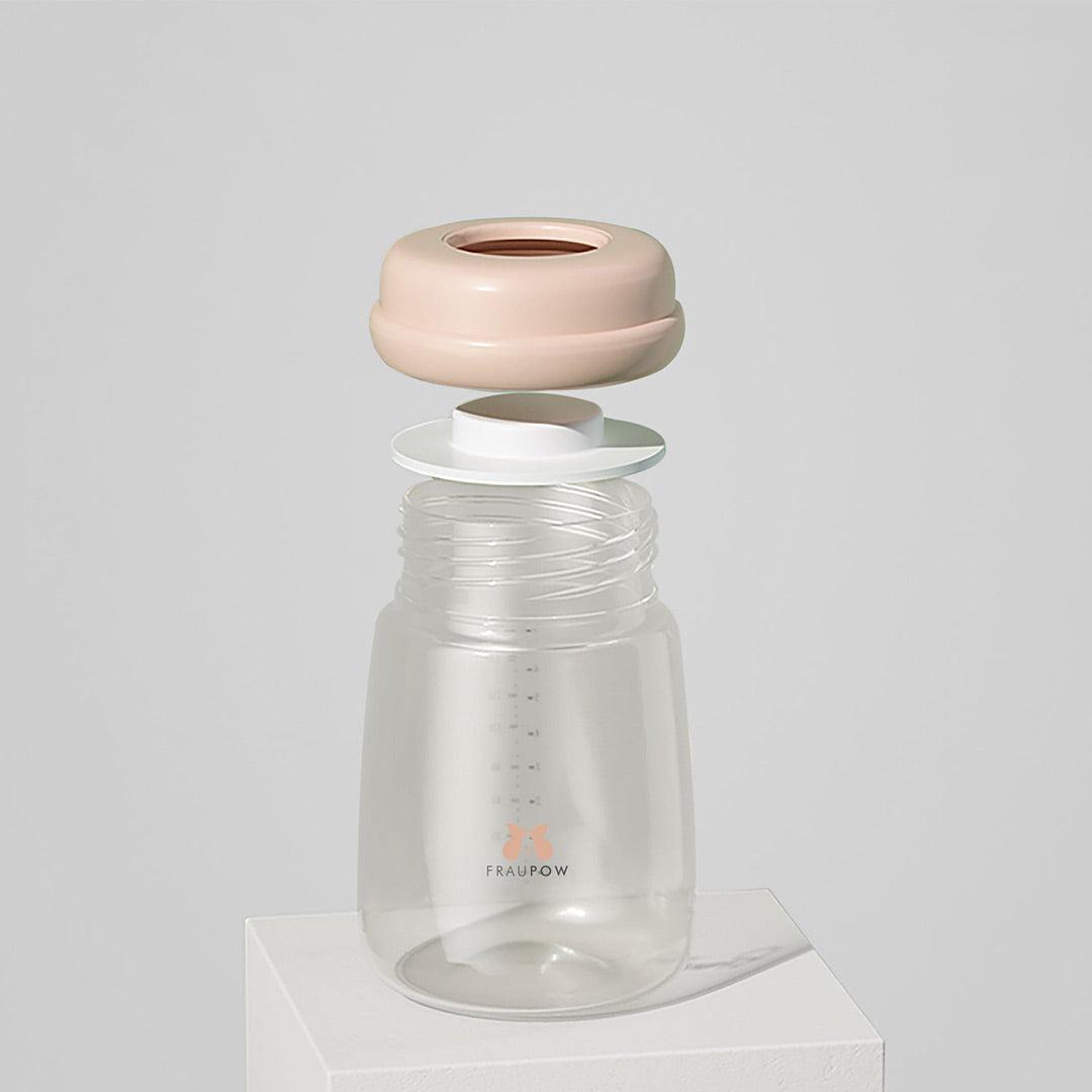 Fraupow Milk Storage Bottles - 3 Pack-Breast Pumps- | Natural Baby Shower