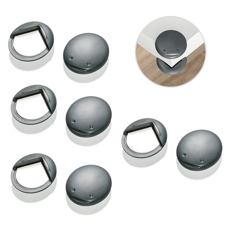 Fred Adhesive Corner Protectors - Dark Grey - 8 Pack-Home Safety-Dark Grey- | Natural Baby Shower